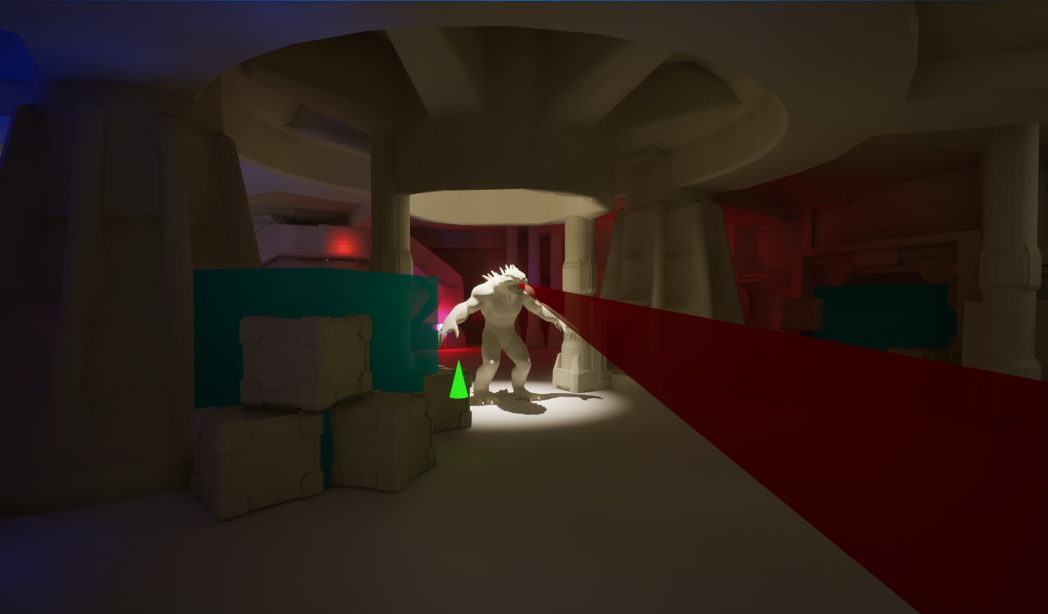 Below the Undercity gameplay encounter view with cover, an enemy silhouette, and directional lighting.