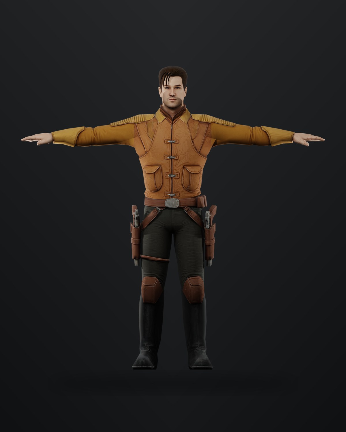 Carth character render.