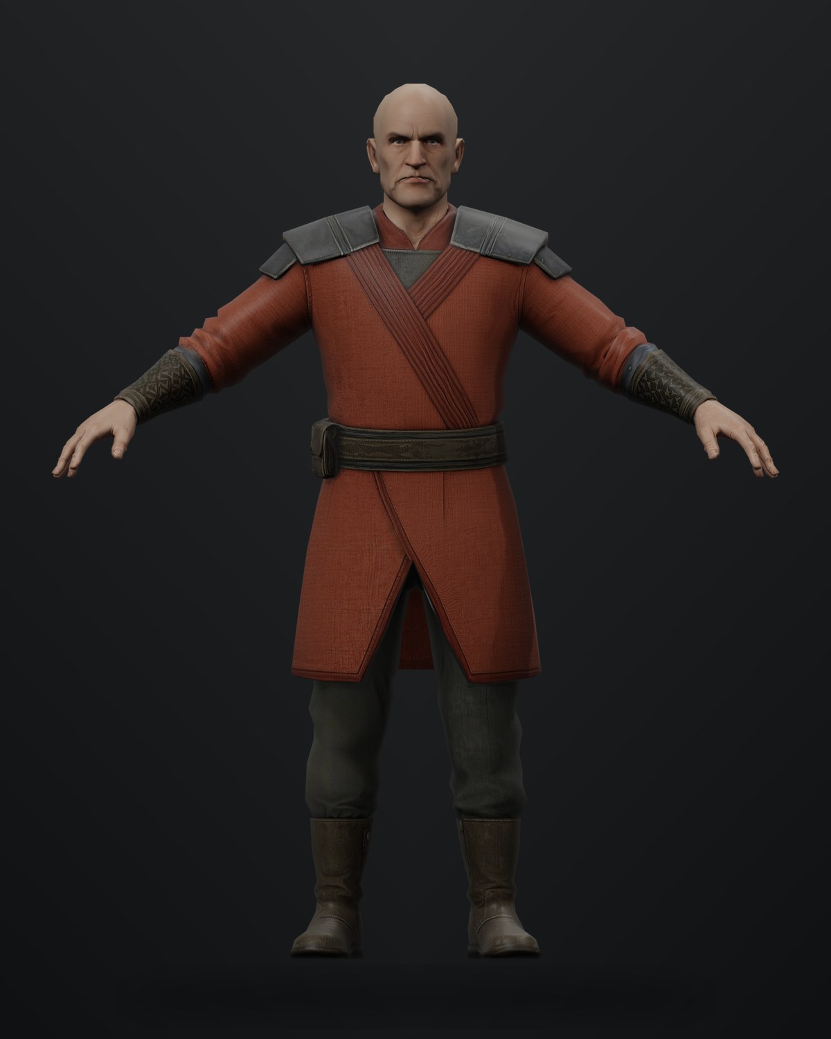 Master Vrook character render.