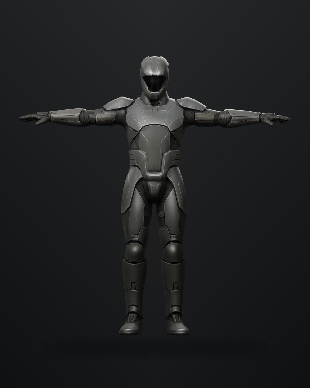 Sith trooper character render.