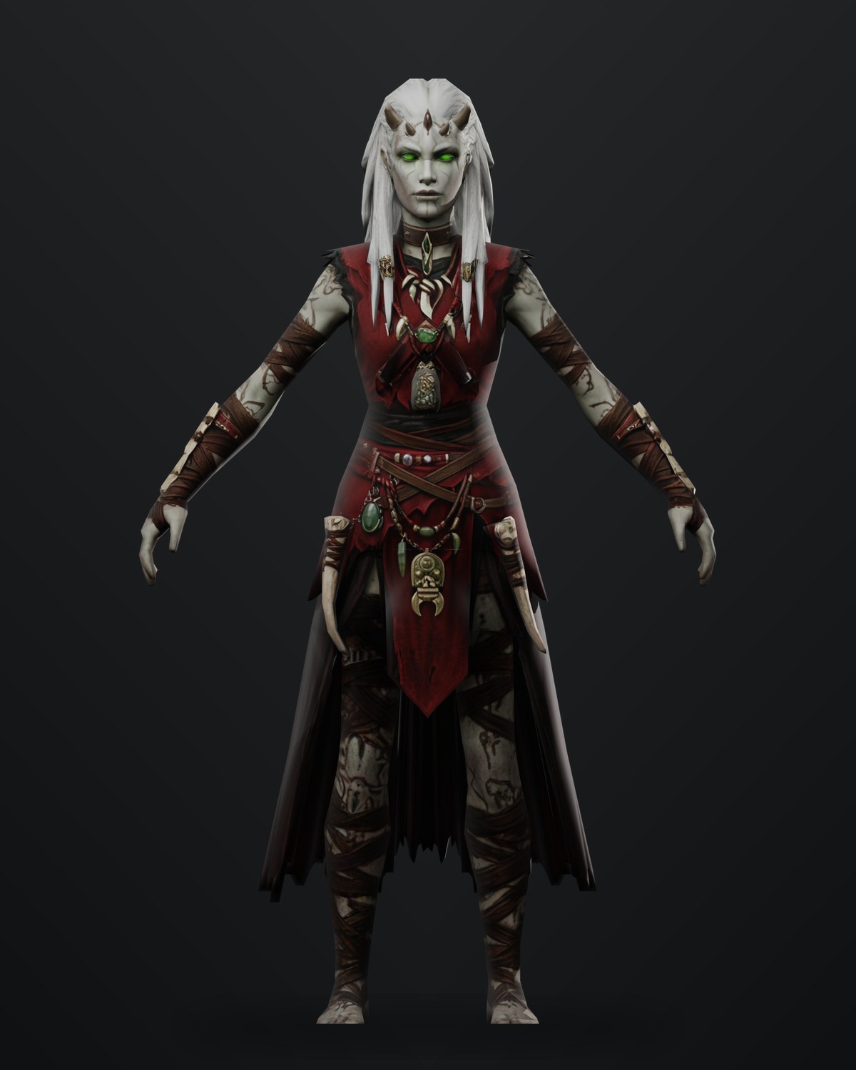 Xaria full character render.