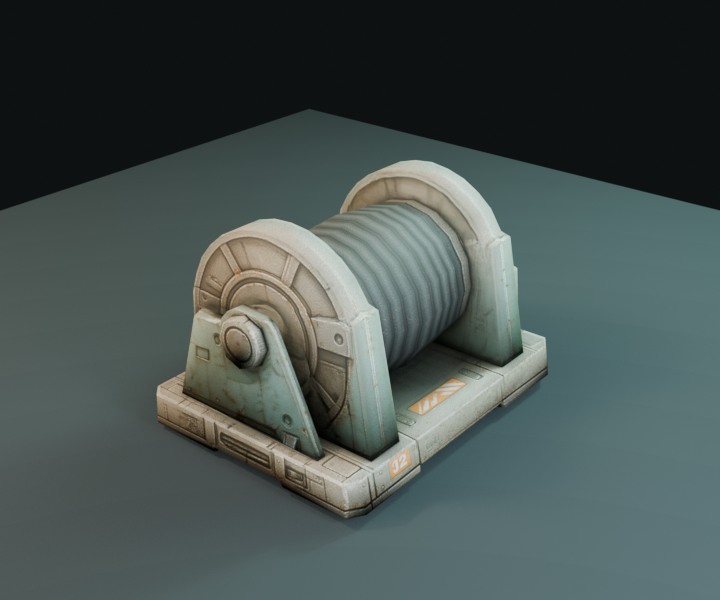 Coil prop render.