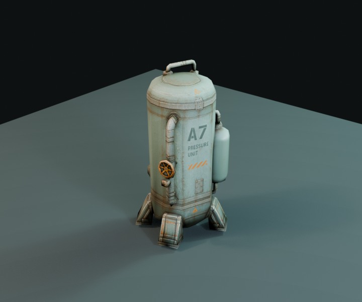 Explosive Tank 2 prop render.