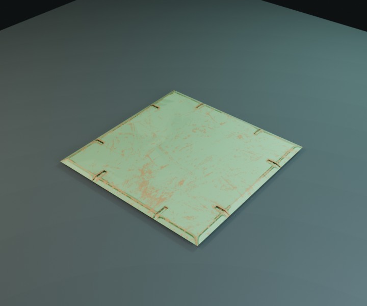 Floor Tile 02 prop render.