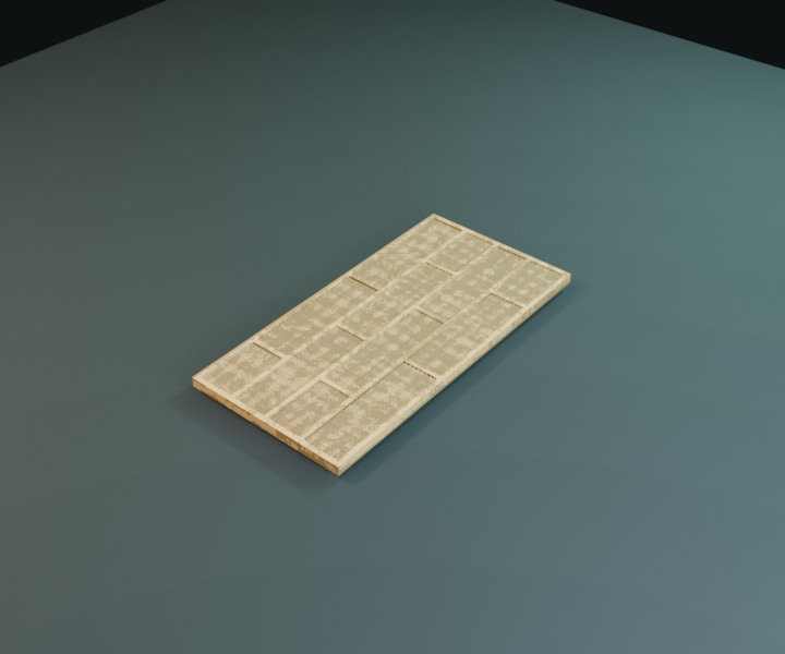 Floor Segment 02 prop render.