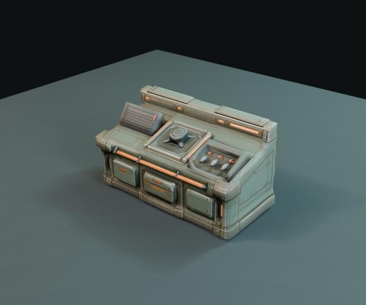 Loadout Workbench prop render.
