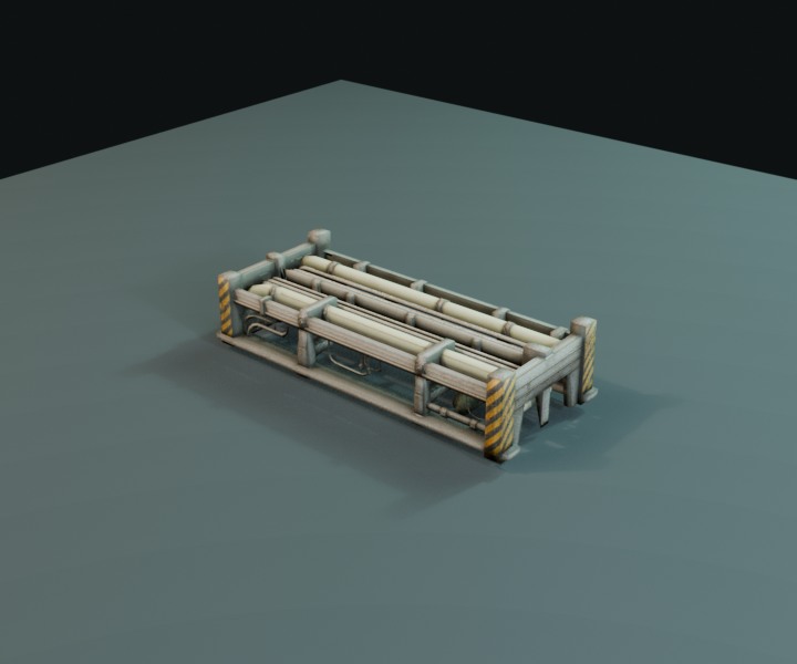 Pipe Junction prop render.