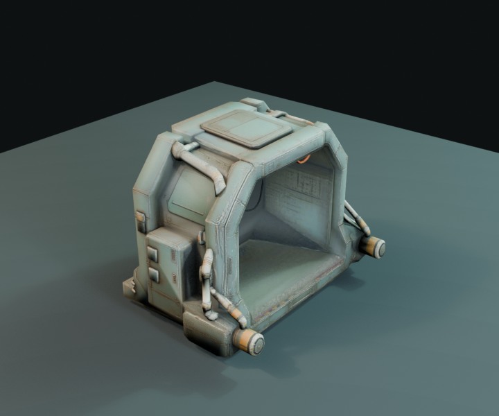 Portal prop render.