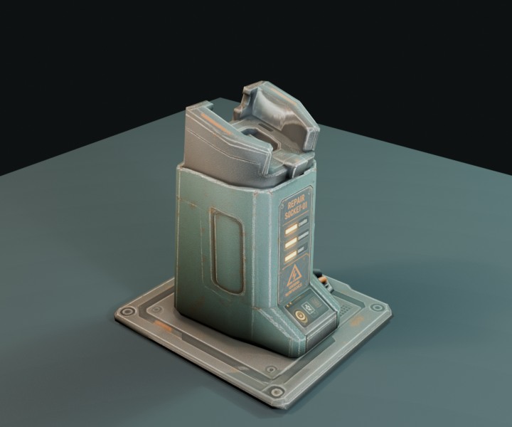 Repair Socket prop render.