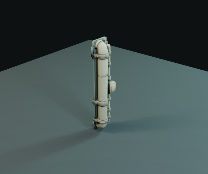 Vertical Pipes prop render.