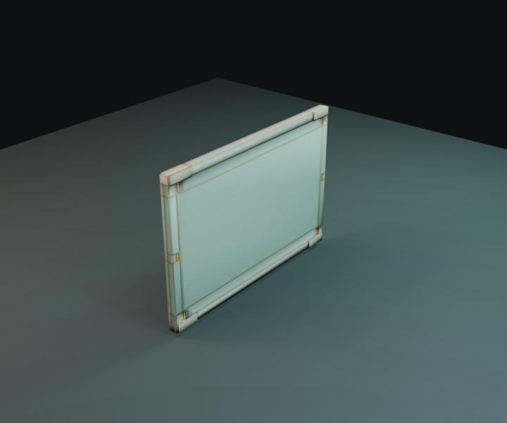Wall Panel prop render.