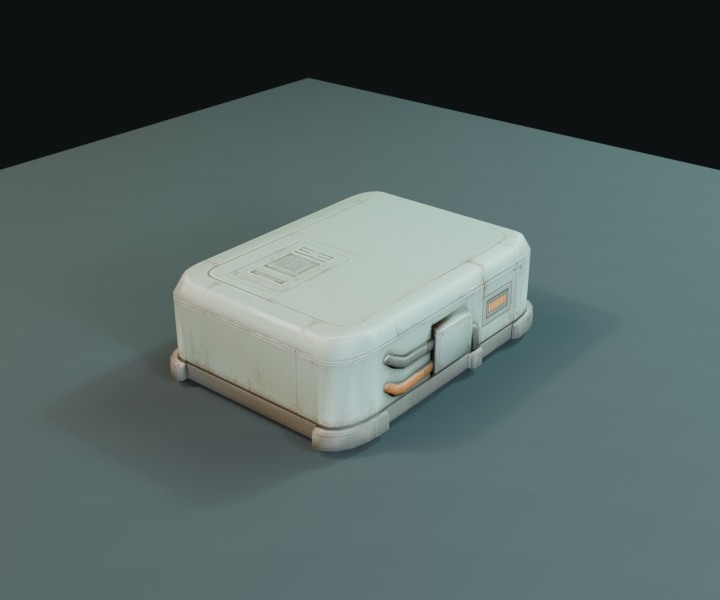 Wire Hub prop render.