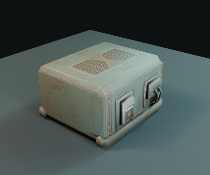 Wire Junction prop render.